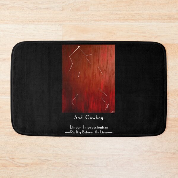 Item preview, Sad Cowboy designed and sold by Linear Impressionism.
