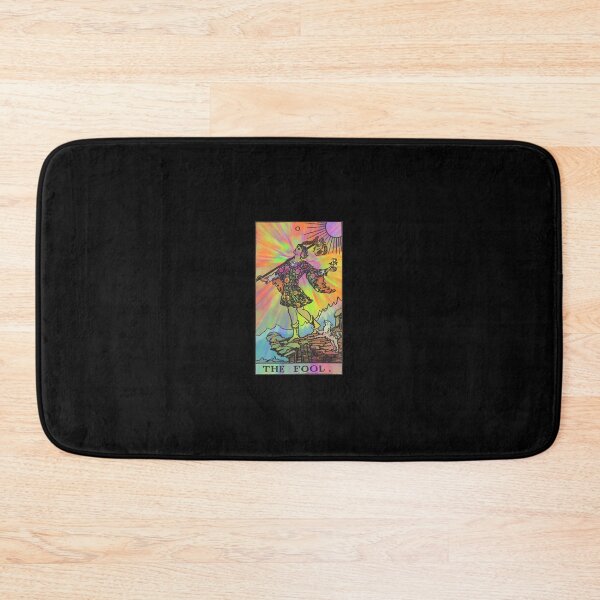 Item preview, The Fool - Psychedelic Tarot Card Rider Waite   	 designed and sold by mtvlwklt1.