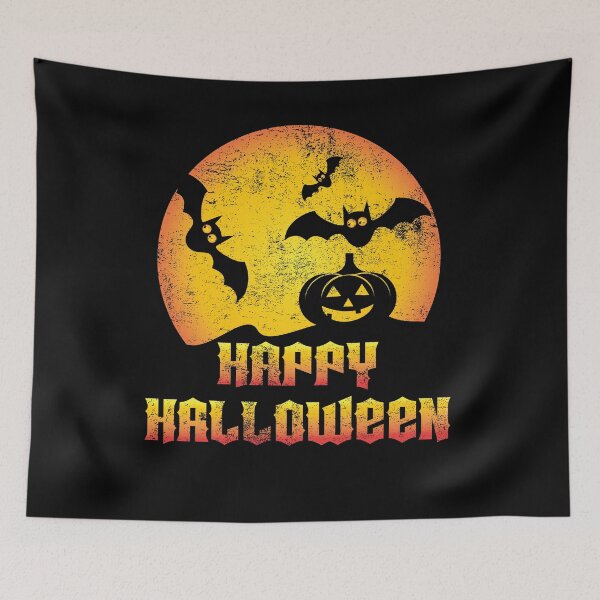 Item preview, Happy Halloween Distress T-shirt designed and sold by holidays4you.