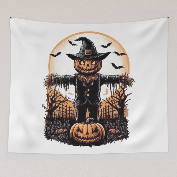 Item preview, Halloween #7 – Scary Pumpkin designed and sold by MyAceCrafts.
