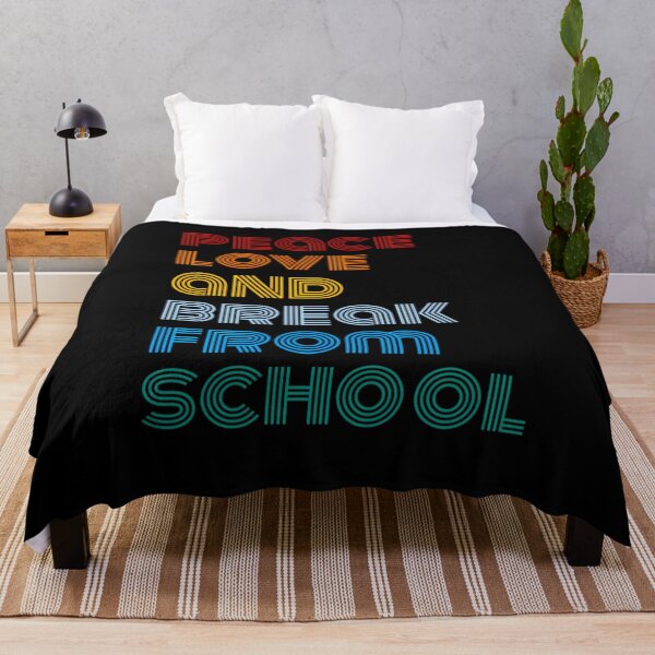 Item preview, peace love and break from school Year-end holiday 	  	 designed and sold by xaqaukvvhxj8.