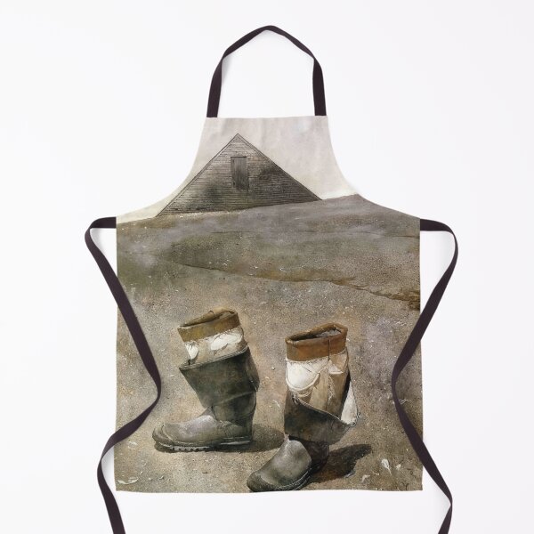 Aperçu de l'œuvre Sea Boots - Contemporary Realism - Andrew Wyeth créée et vendue par RemenarStudio.