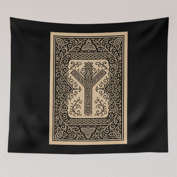 Item preview, Algiz Rune - Symbol of Protection and Power designed and sold by Myth-LegendArt.