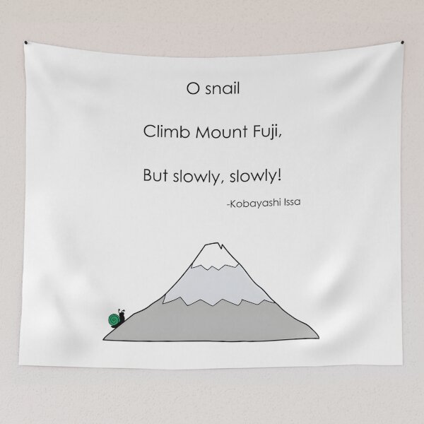 Item preview, Haiku Snail Classic 		 designed and sold by curpstumw99.