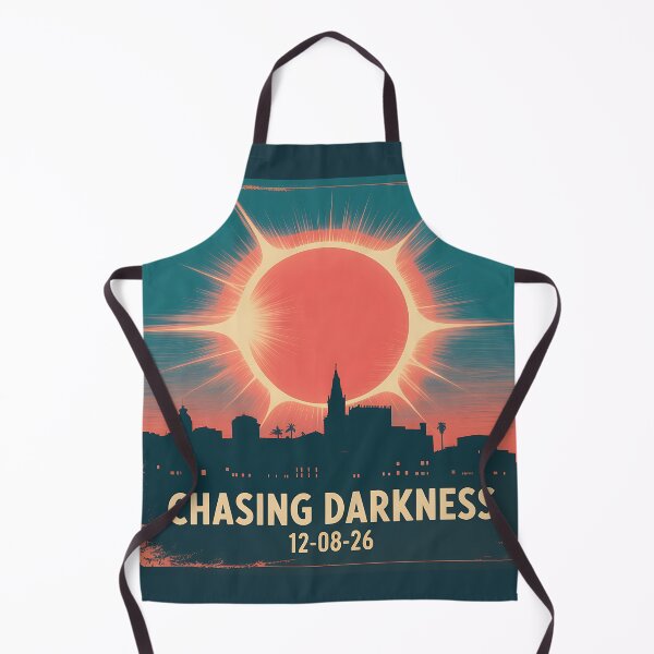 Item preview, Mallorca Skyline Giant Solar Eclipse Chasing Darkness 2026 designed and sold by Blok45.