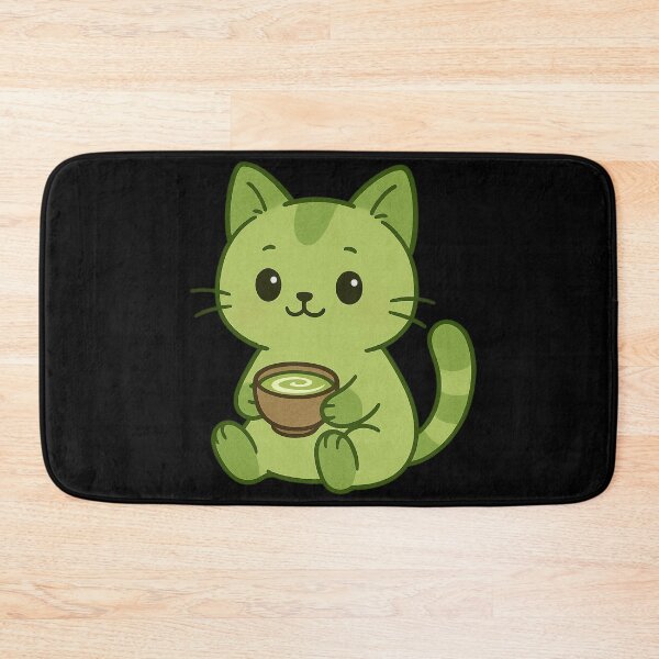 Item preview, Matcha Cat designed and sold by Prints-by-Olaf.