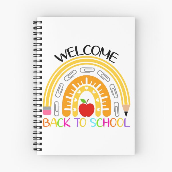 Item preview, Welcome Back to School Rainbow with Supplies designed and sold by Vision Crafted.