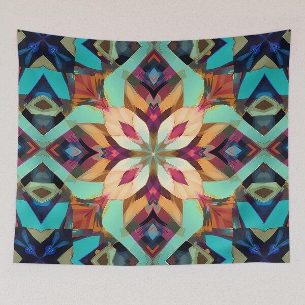 Item preview, Munich Vivid Geometric Patterns Bold Abstract Art Design designed and sold by ART ATTACK ZONE.