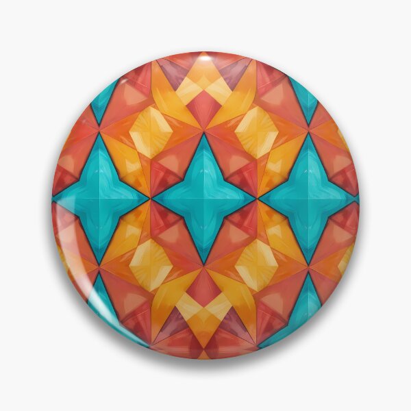 Artikelvorschau, Argentinien Lebendige geometrische Muster Fett abstrakte Kunst Design entworfen und verkauft von ART ATTACK ZONE.