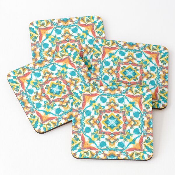 Item preview, Brazil Vivid Geometric Patterns Bold Abstract Art Design designed and sold by ART ATTACK ZONE.