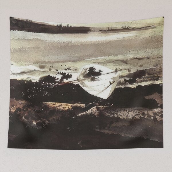Item preview, The Coot Hunter - Contemporary Realism - Andrew Wyeth designed and sold by RemenarStudio.