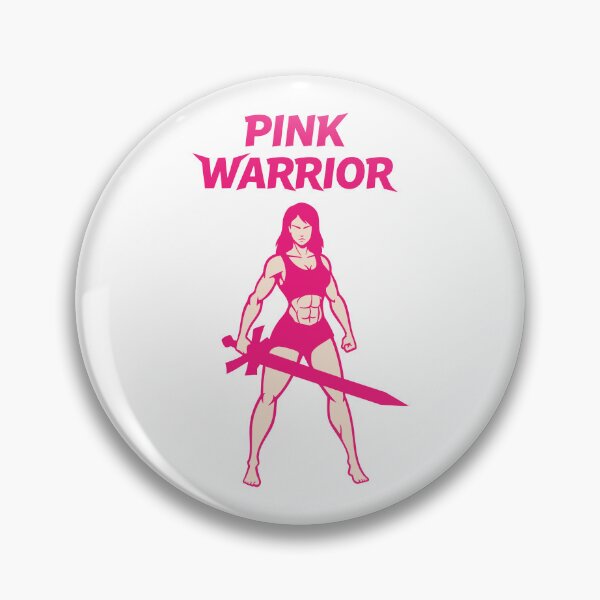 Item preview, Pink Warrior Breast Cancer Awareness Design designed and sold by Basferr..