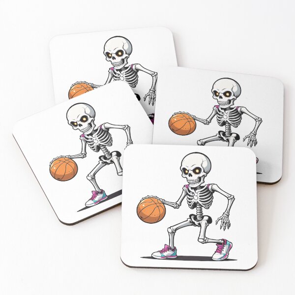 Item preview, Ballin' Bones Spooky Hooper – Halloween Basketball Player Skeleton Art designed and sold by RojoyDesigns.