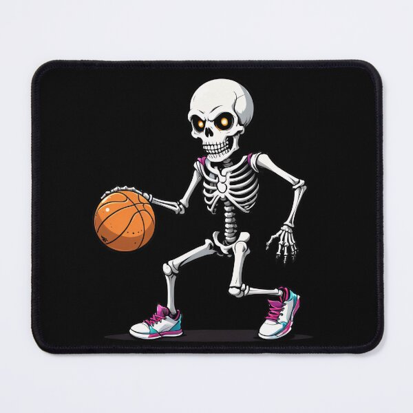 Item preview, Ballin' Bones Spooky Hooper – Halloween Basketball Player Skeleton Art designed and sold by RojoyDesigns.
