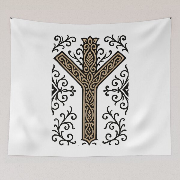 Item preview, Algiz Rune - Symbol of Protection and Power designed and sold by Myth-LegendArt.