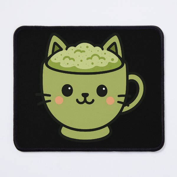 Item preview, Matcha Cat designed and sold by Prints-by-Olaf.