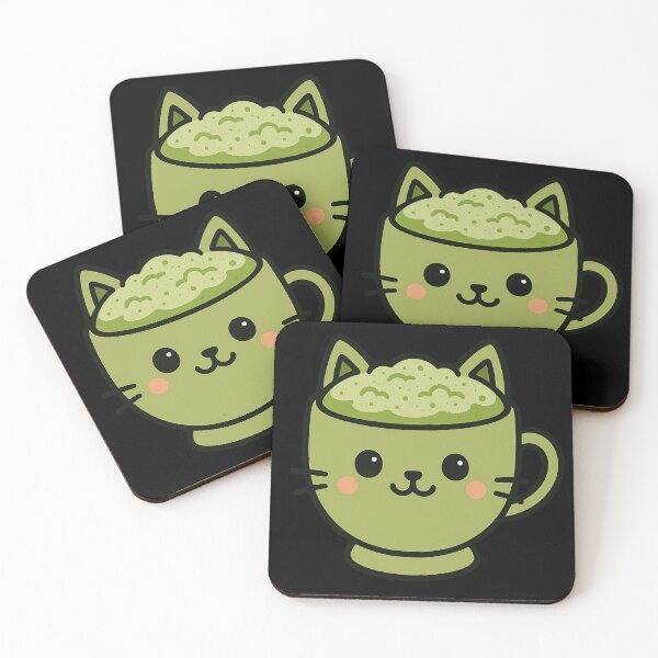 Item preview, Matcha Cat designed and sold by Prints-by-Olaf.
