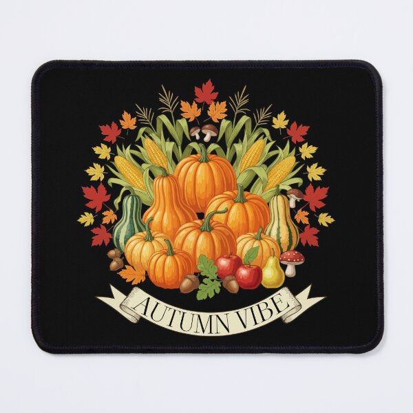 Item preview, Autumn Vibe – Pumpkins, Leaves, and Harvest Charm designed and sold by Plakartis.