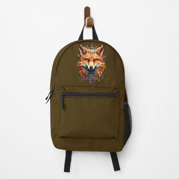 Item preview, Mystical Fox Art: A Blend of Nature, Spirit & Digital Magic designed and sold by Doodle-Bloom.