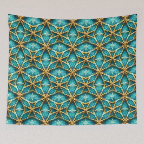 Item preview, Scotland Vivid Geometric Patterns Bold Abstract Art Design designed and sold by ART ATTACK ZONE.