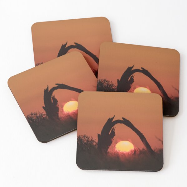 Item preview, Sunset Gateway – African Nature Silhouette designed and sold by DavideAntoniani.