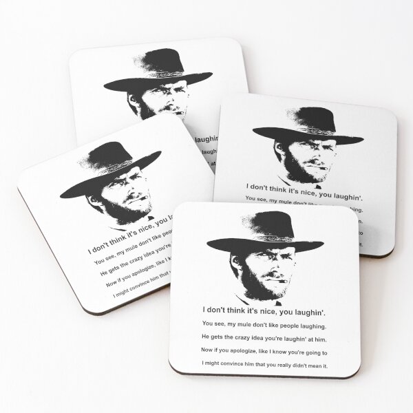 Item preview, Clint Eastwood Mule Quote 	 	 designed and sold by vcugmunokl28.