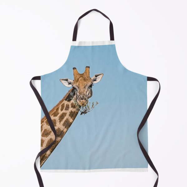 Item preview, Funny Giraffe Portrait – African Wildlife Under Blue Sky designed and sold by DavideAntoniani.