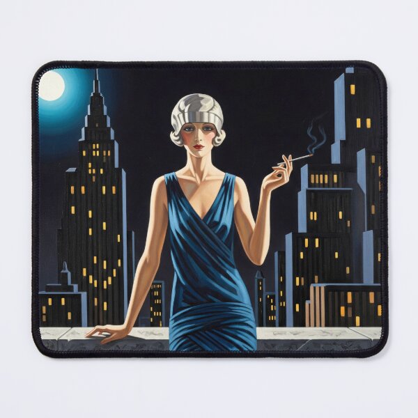 Item preview, The Ivory Tower - Original Art Deco Artwork designed and sold by elektronen.