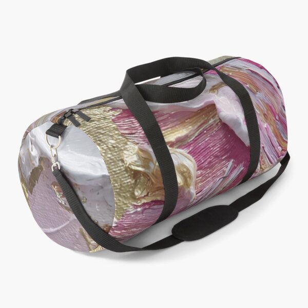 Item preview, Impasto Collection white yellow and gold leaf with pink and red  designed and sold by PrincessaCharms.