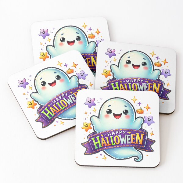 Item preview, Happy Halloween Ghost designed and sold by JonysCreativeDesigns.
