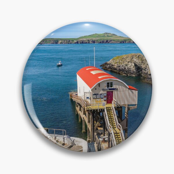 Item preview, St Justinian's Lifeboat Station in St Davids, Wales designed and sold by yackers1.