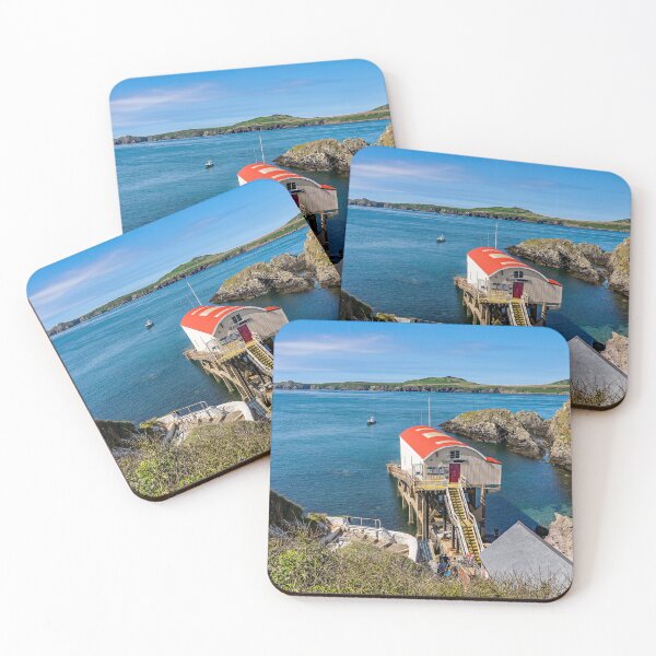 Item preview, St Justinian's Lifeboat Station in St Davids, Wales designed and sold by yackers1.