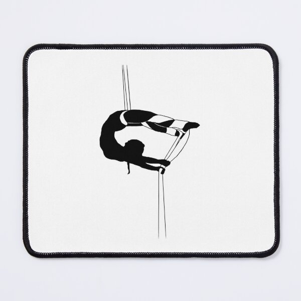 Item preview, Half Monty Aerial Silks Silhouette designed and sold by curpstumw99.
