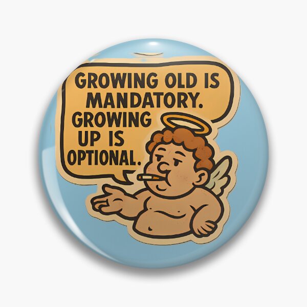 Item preview, Growing up is optional designed and sold by wings-studio.
