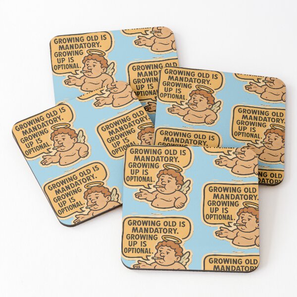 Item preview, Growing up is optional designed and sold by wings-studio.