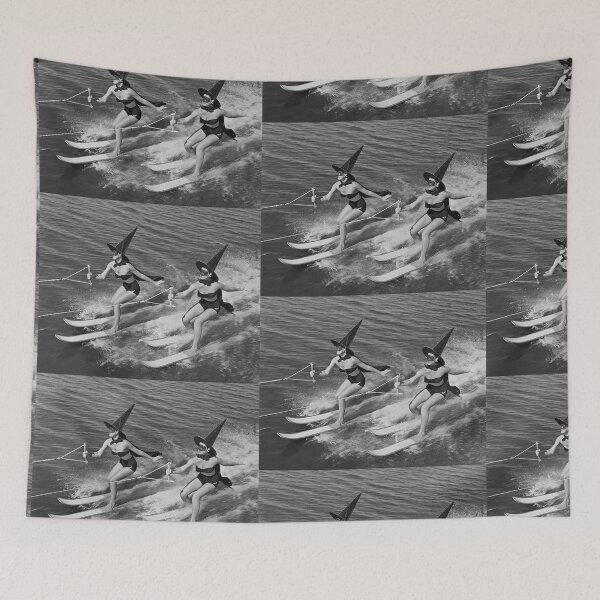 Item preview,  Vintage Witches Water Skiing designed and sold by TeeARTHY.