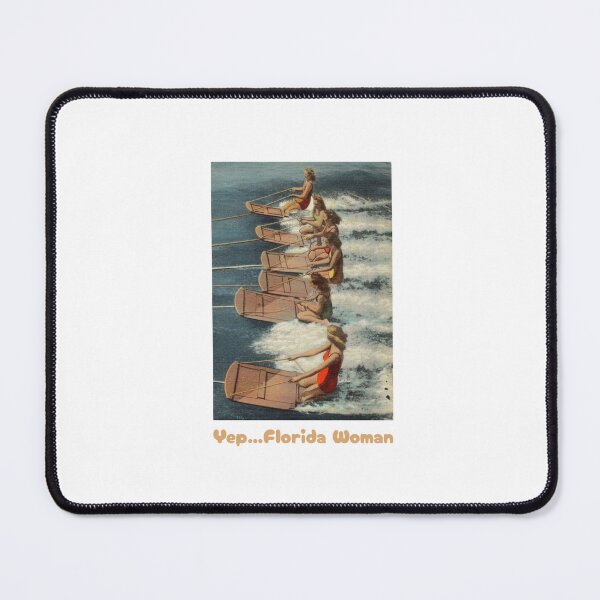 Item preview, Florida Woman Waterskiing designed and sold by Oddly Enchanted.