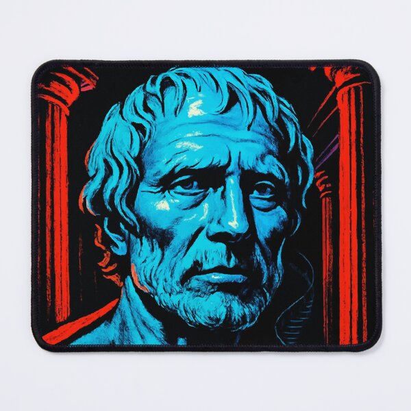 Item preview, Stoic Philosopher in Neon Roman Style designed and sold by -DEEWOLF-.