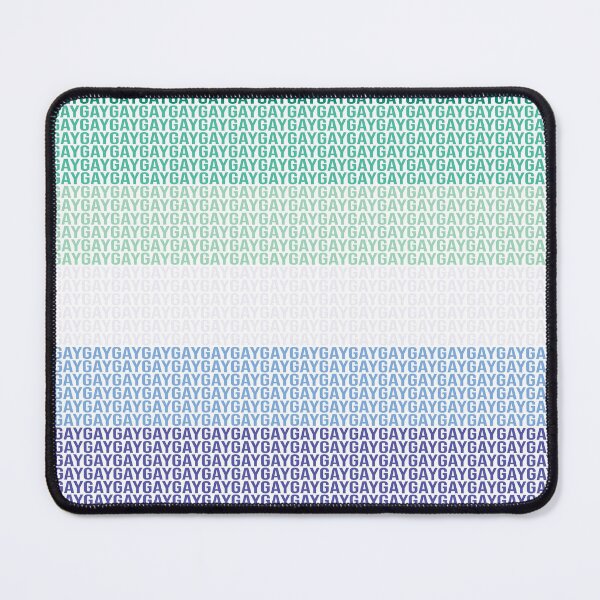 Item preview, Typographic Gay Man's Pride Flag (Vincian) designed and sold by RyanGDesign.