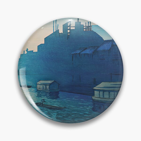 Item preview, Morning at Dotonbori Osaka by Hasui designed and sold by TeeARTHY.