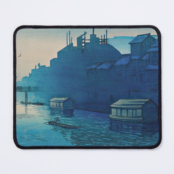 Item preview, Morning at Dotonbori Osaka by Hasui designed and sold by TeeARTHY.