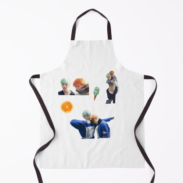 Item preview, Orange and Mint Yoonmin designed and sold by Kpophubb.