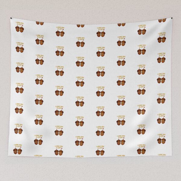 Item preview, Cute Acorns Love – Autumn Couple Art designed and sold by Liv Solara.