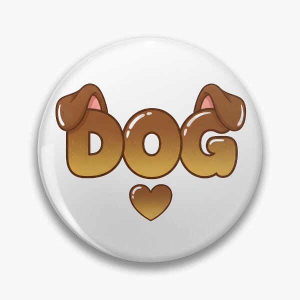 Item preview, Dog – Cute typography with dog ears designed and sold by drchzak.