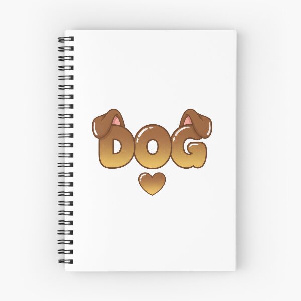 Item preview, Dog – Cute typography with dog ears designed and sold by drchzak.