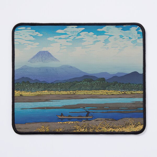 Item preview, Mount Fuji from Bany-u River by Hasui designed and sold by TeeARTHY.