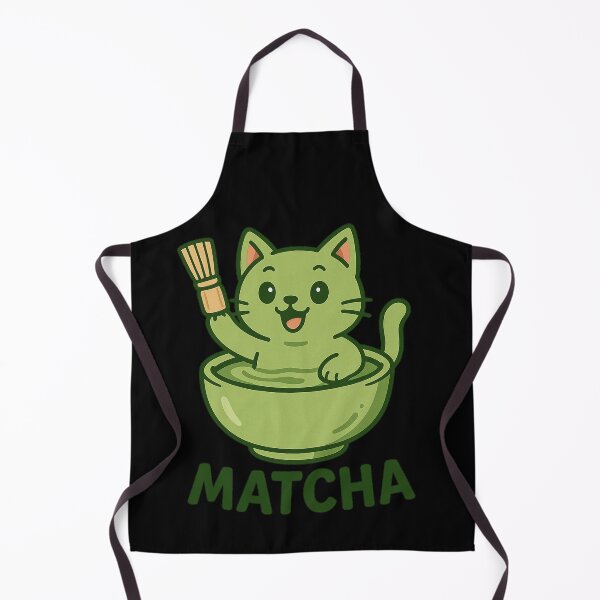 Item preview, Matcha Cat designed and sold by Prints-by-Olaf.