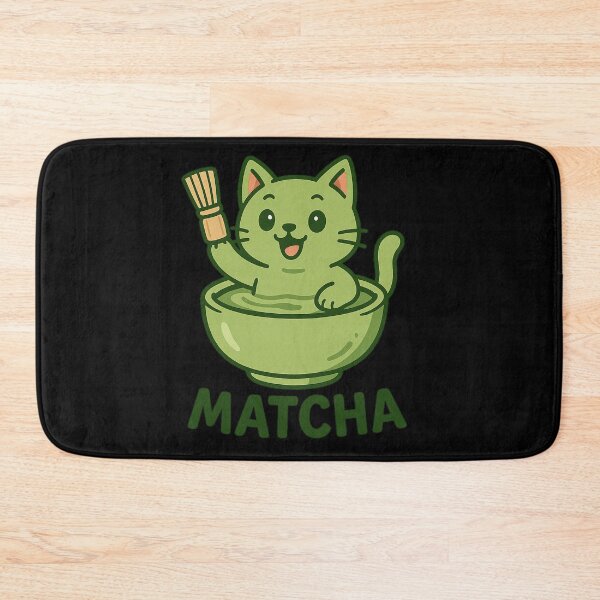 Item preview, Matcha Cat designed and sold by Prints-by-Olaf.