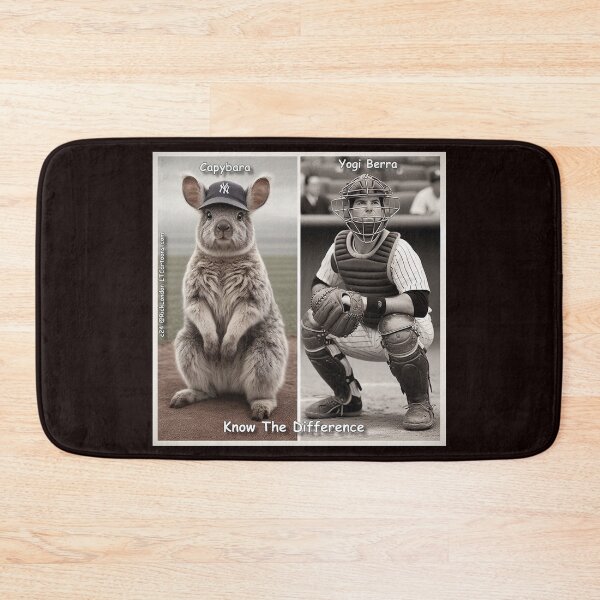 Item preview, Capybara vs. Yogi Berra: Know The Difference designed and sold by Rick London Gifts.