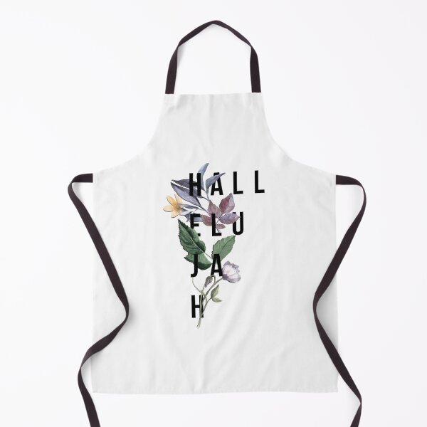 Item preview, Hallelujah - Christian Typography - Floral designed and sold by curpstumw99.
